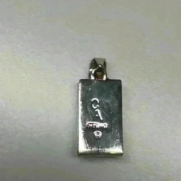 Cecil Ashley Sterling Silver Pendant with Turquoise and Opal Inlays - Picture 3 of 6